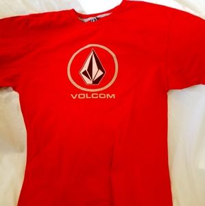 NWOT Volcom red logo t-shirt size Medium